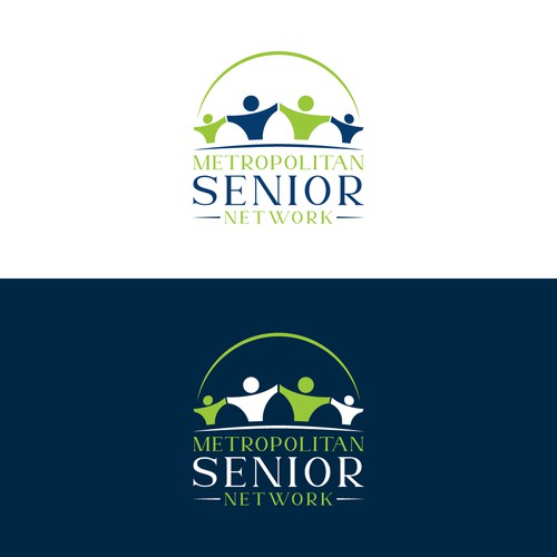 METROPOLITAN SENIOR NETWORK LOGO DESIGN