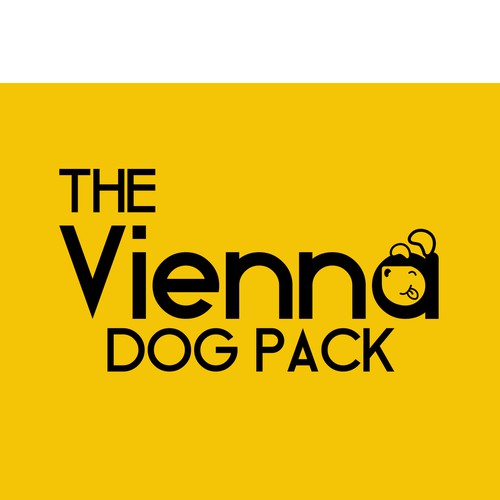 Text Based Dog logo Contest Entry