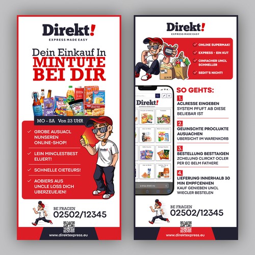 Brochure Design Brief for “Direkt!”