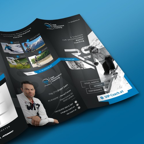 Powerful trifold brochure design