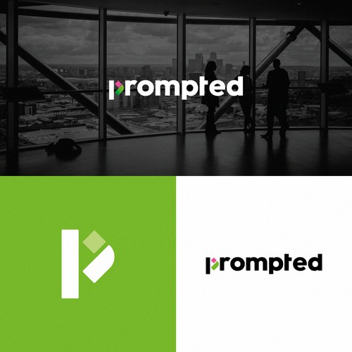 Logo design proposal for Prompted