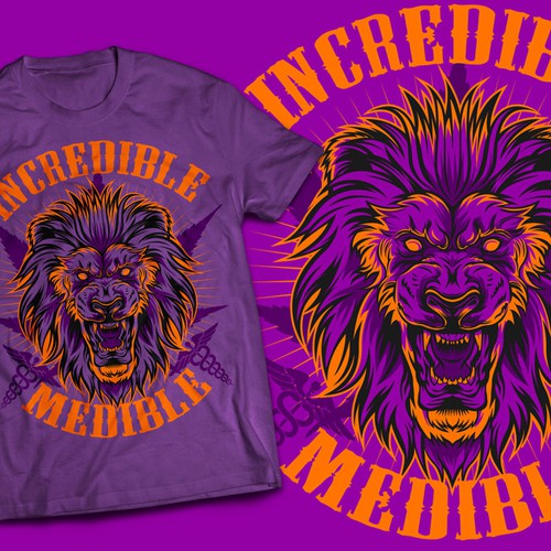 Incredible Medible Logo / Mascot for the American Medical Marijuana Foundation