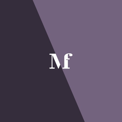 M and F letter design.