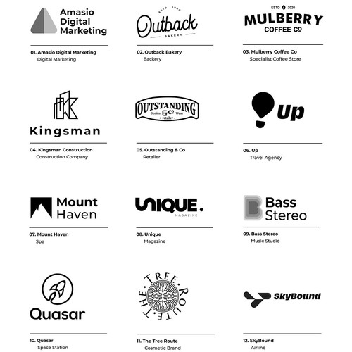 Logofolio Vol. 1 2019-2020