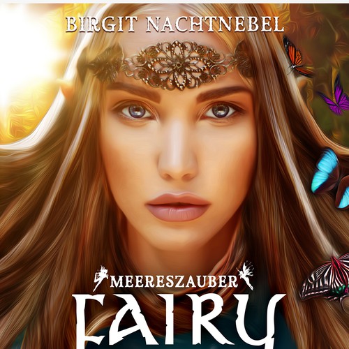 Fantasy Fairy Book Cover Design