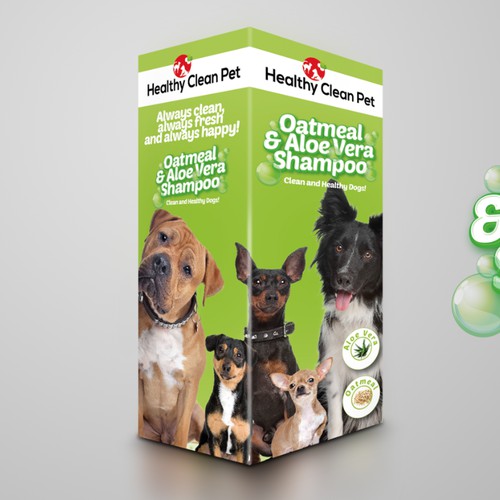 Packaging Design for a Pets Shampoo