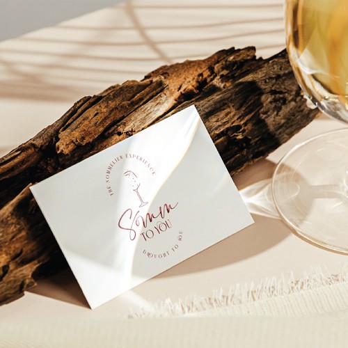 "Somm to you" logo concept 