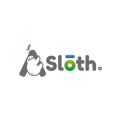 Logo text for A Sloth