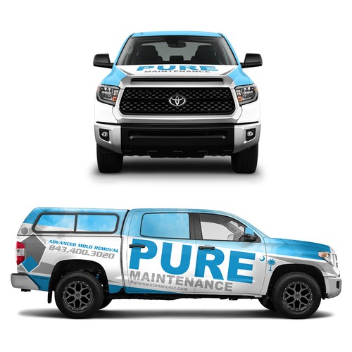 Truck Wrap for Pure Maintenance