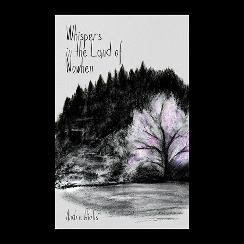 Concept of a haiku poetry book cover