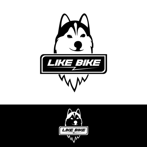 Logo concept for Like bike