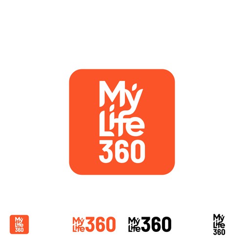 My Life 360 Logo Design