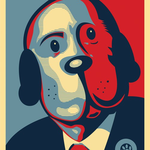Dog Themed T-shirt Design
