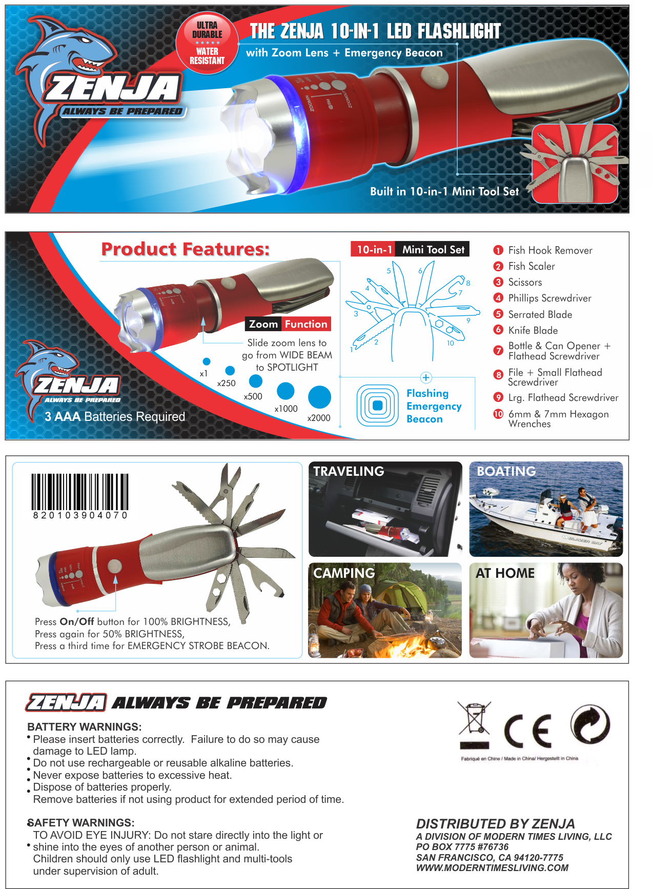 Let Your Creativity Go Freaking Crazy with this Outdoor Product Package Design