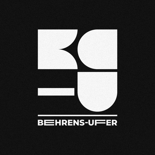 BE-U logo design