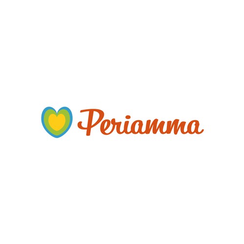 Bold logo for the Danish charity Periamma