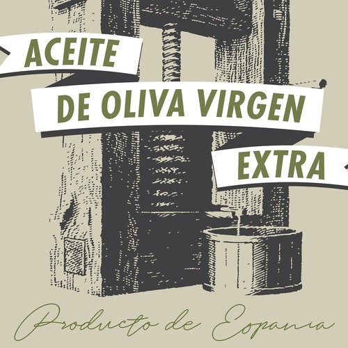 Extra virgin olive oil label proposal