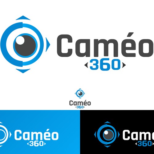 Logo pour une agence web vidéo 360°