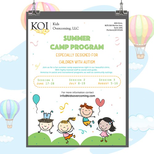 Summer Camp Poster 