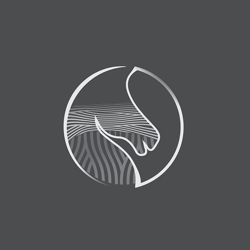 Logo concept for a horse trail riding company 