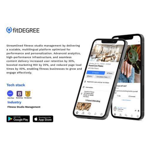 Fitness Studio Management App