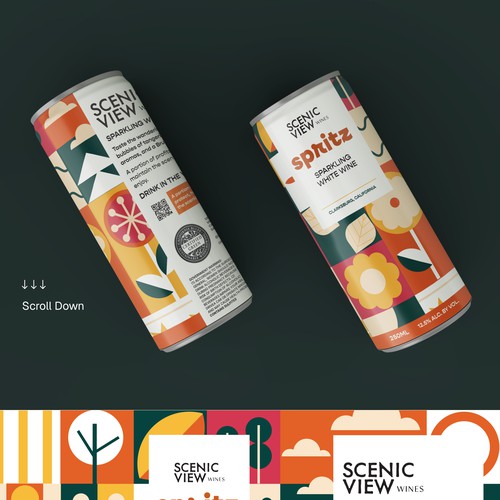 Concept for Wine Can