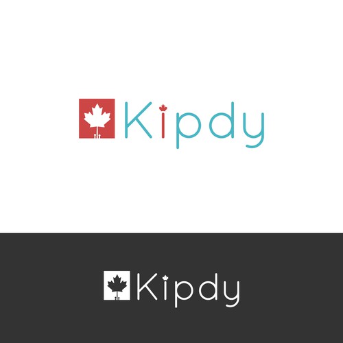 Kidpy canadian shelter logo concept
