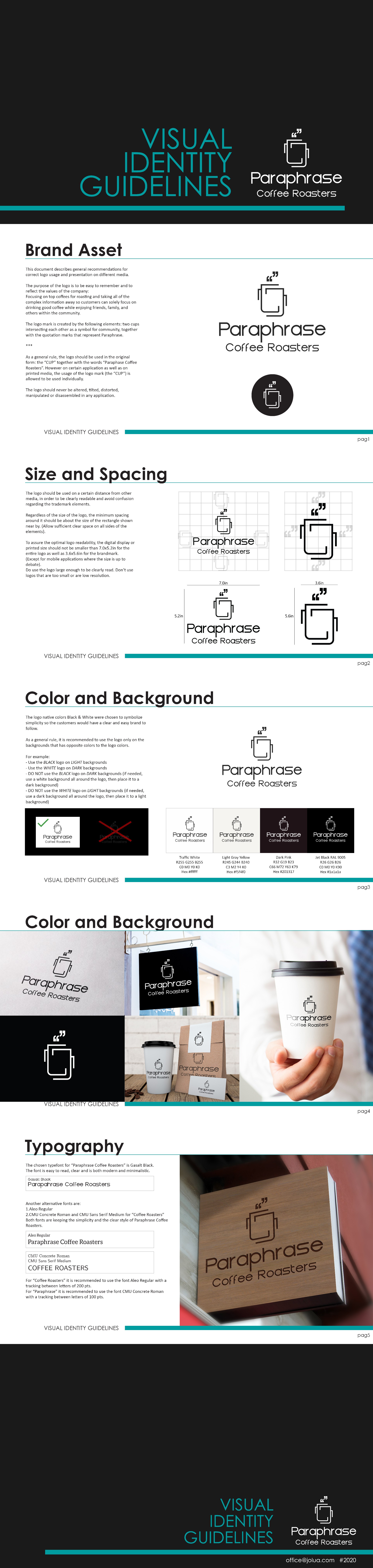 A creative logo for easy brand identification for a coffee roaster