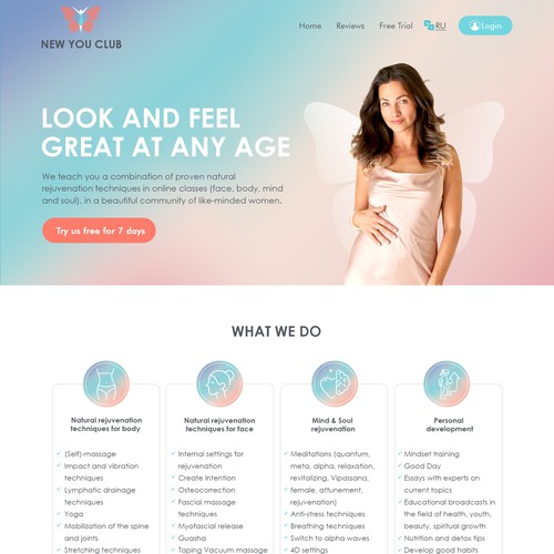 Feminine Website