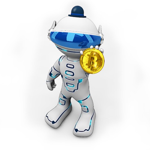 Create a robot mascot for Dealcoin