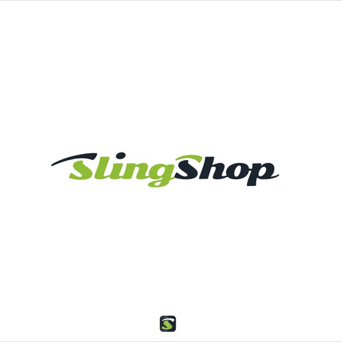 Logo proposal for "SlingShop"