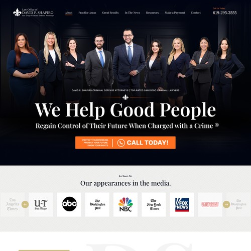 Top-Rated Criminal Defense Law Firm Website
