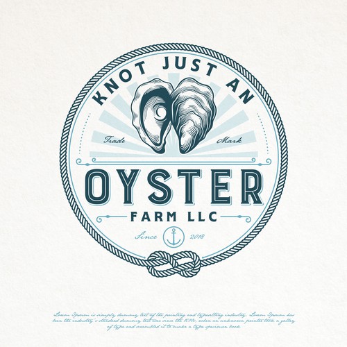 OYSTER FARM LOGO DESIGN