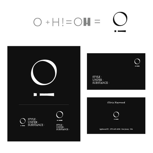 Monogram logo concept