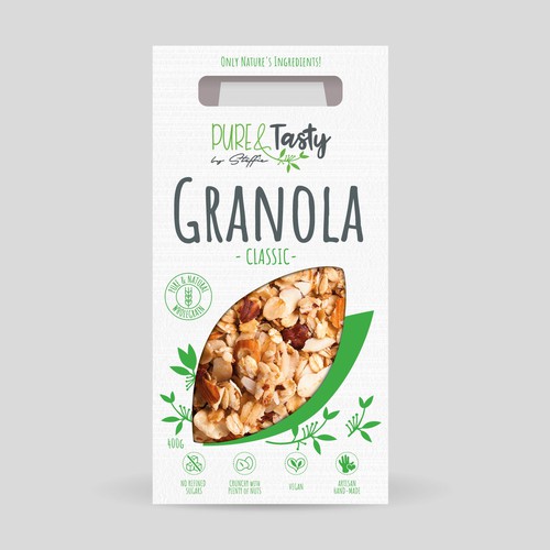 Packaging for Natural Tasty Granola