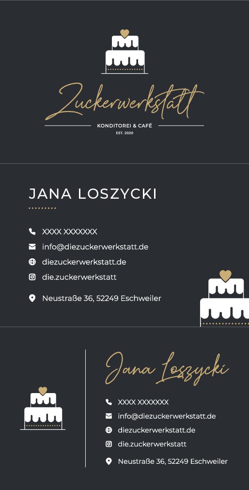 Die geheime Zutat ist immer Liebe. - Gestalte ein modernes Logo für eine Konditorei mit Café
