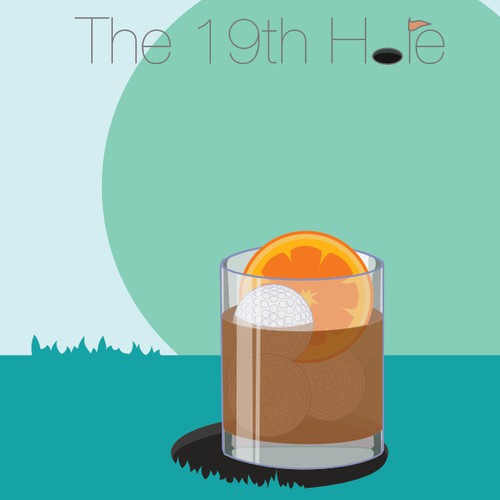 Guaranteed! "19th Hole" golf poster for our upcoming webstore!