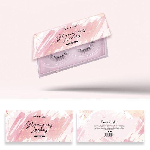 Eyelash box packaging