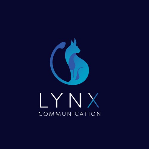 Logo for communication company