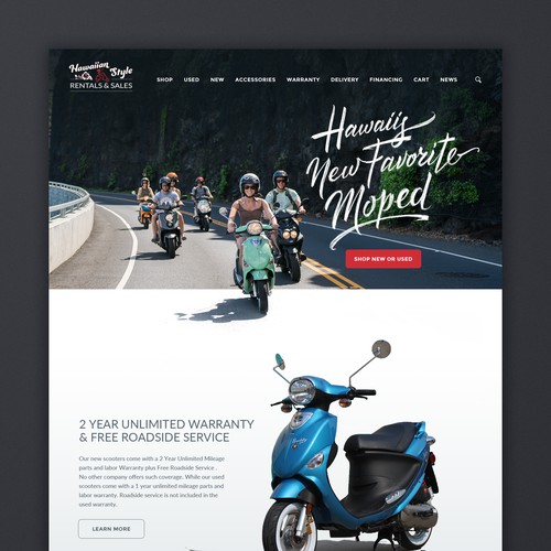  Scooter Sales Site