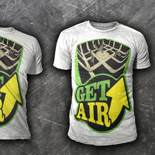 Get Air trampoline park T-Shirt design