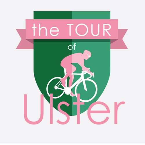 Create the logo for the Tour of Ulster Bike Race