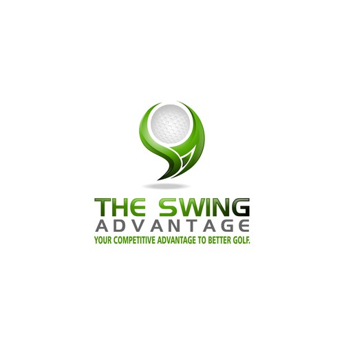 Create a captivating logo of our golf health and fitness program.