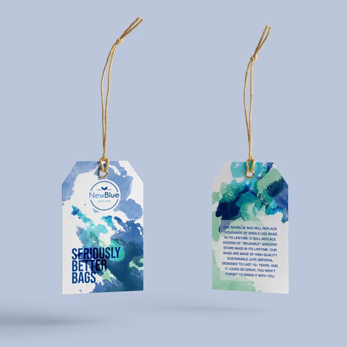 Hang tag for ecological bags