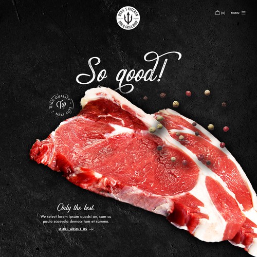 Out-of-the-box design for Meat Seller