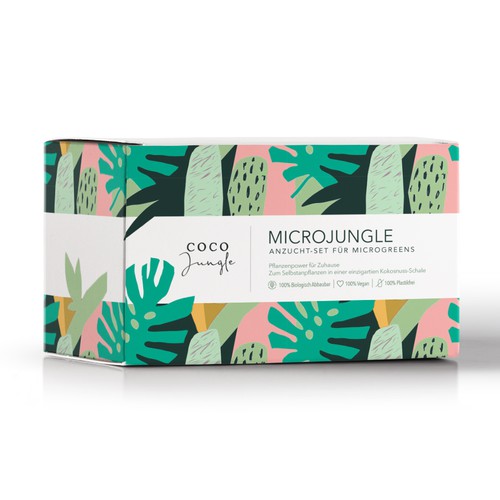 Microjungle. Packagign design