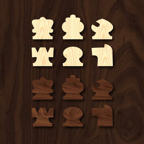 vertical chess design