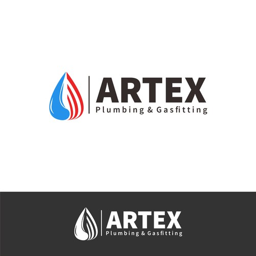 abstract logo mark fo ARTEX