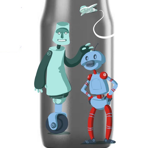 Drinking bottle design for kids