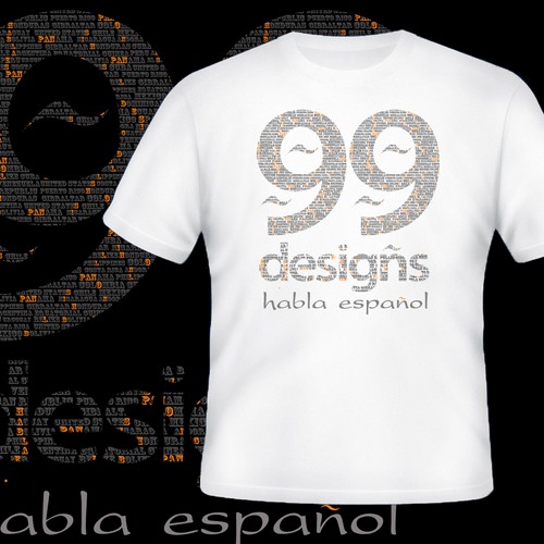 ¡99designs habla español! Diseña una camiseta para celebrar con nosotros (Concurso de la comunidad)